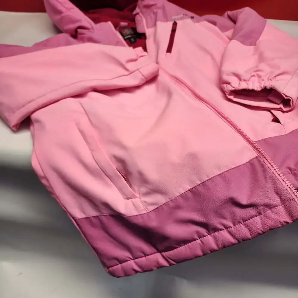 Swiss Tech Girls Pink Winter Jacket with Hood